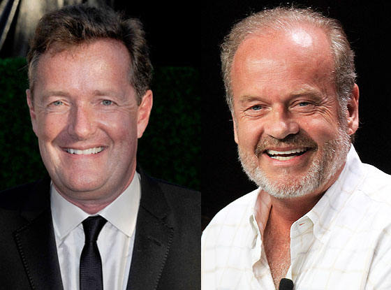 Piers Morgan, Kelsey Grammer Piers Morgan, Kelsey Grammer